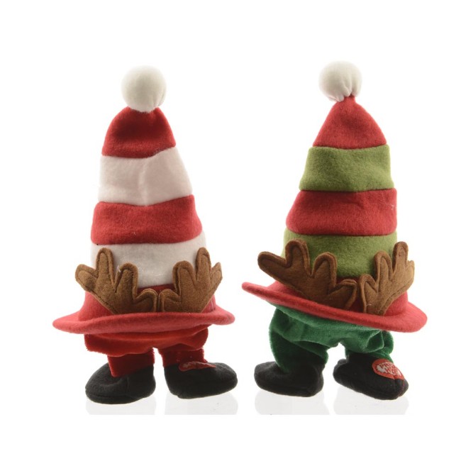 Gnomo di Natale Canta & Balla