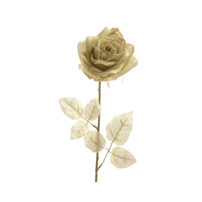 Immagine di Addobbo Floreale Rosa in Seta 70cm - Platino