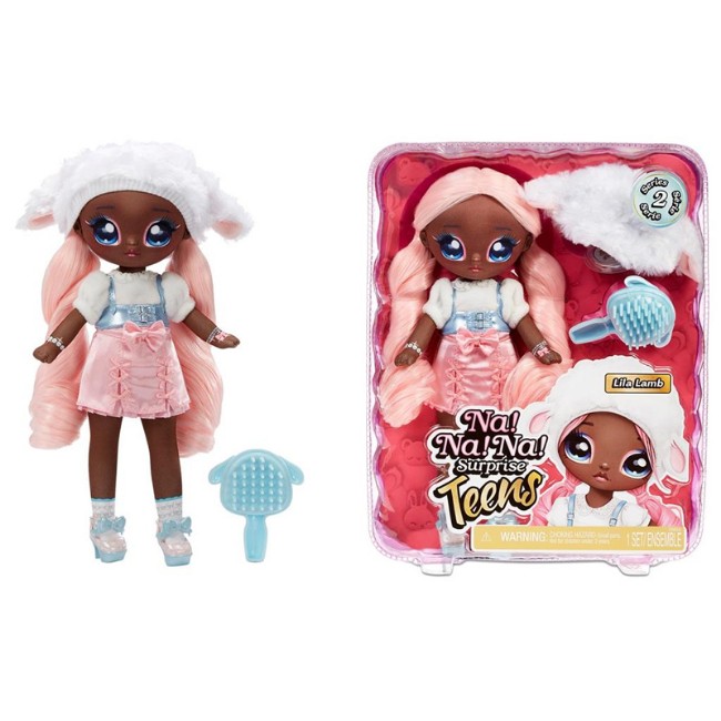 Paniate Toybox Na! Na! Na! Surprise Teens Doll Lila Lamb