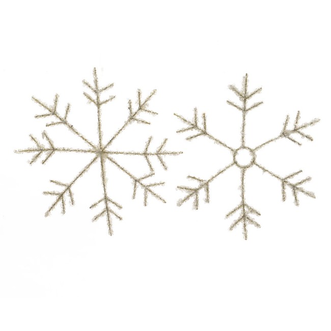 Decorazione Natalizia Fiocco di Neve 25cm