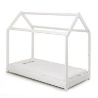 Letto Montessori Moovie Bianco Cuoricini