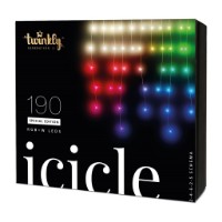twinkly icicle special edition tenda programmabile da 190 led rgb+w luminosi