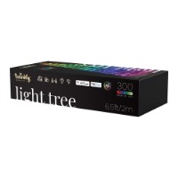 Twinkly Light Tree albero conico programmabile con 300 led rgb+w luminosi e colorati
