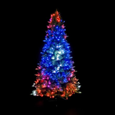 Twinkly 7.5 ft Pre-lit Tree 400 led RGB albero pre-illuminato controllato da app