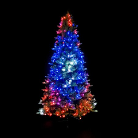Twinkly 7.5 ft Pre-lit Tree 400 led RGB albero pre-illuminato controllato da app