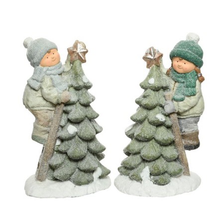 Bimbi con Albero 51 cm