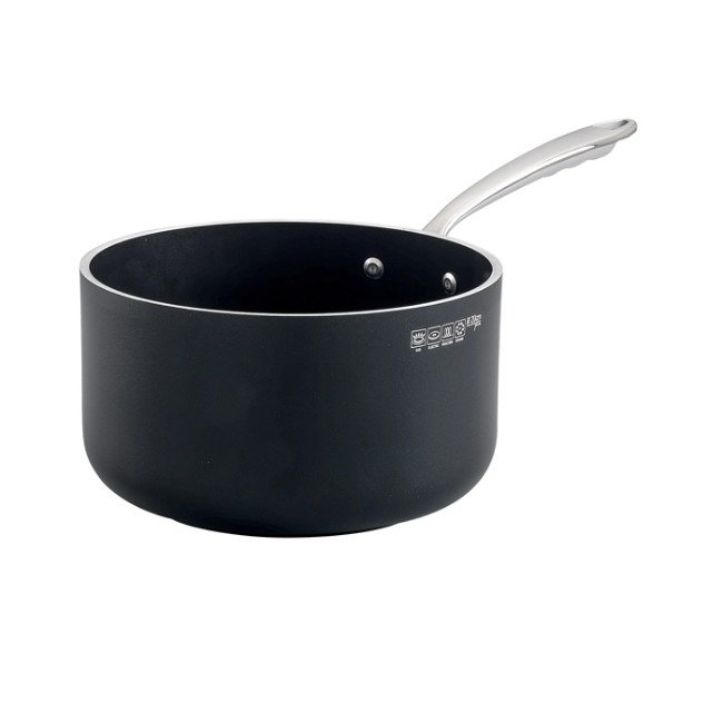 Casseruola Alta 1 Manico AlBlack Pentole Agnelli