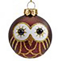 Pallina Natalizia 60mm in Vetro con Decorazione