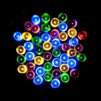 Catena luminosa 1200 Microled multicolore con Giochi Luce e Funzione Memoria, IP44, uso interno/esterno