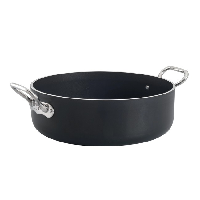 Casseruola Bassa 2 Maniglie AlBlack Pentole Agnelli