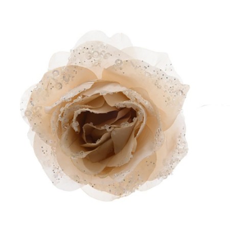 Addobbo Floreale Rosa 14cm Crema