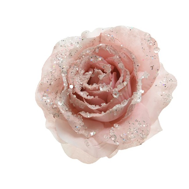 Addobbo Floreale Rosa 14cm Cipria