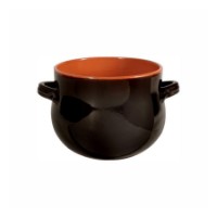 Pentola Bombata con Coperchio De Silva Ceramiche