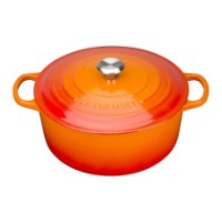 Cocotte Rotonda Evolution Arancio Le Creuset