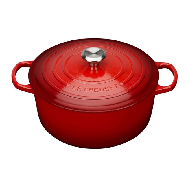 Cocotte Rotonda Evolution Ciliegia Le Creuset