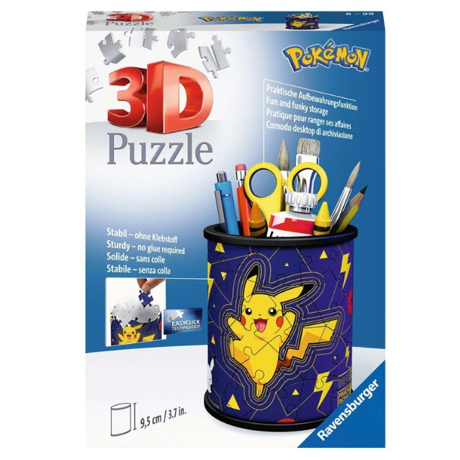 Puzzleball 3D Portapenne Pokémon della Ravensburger