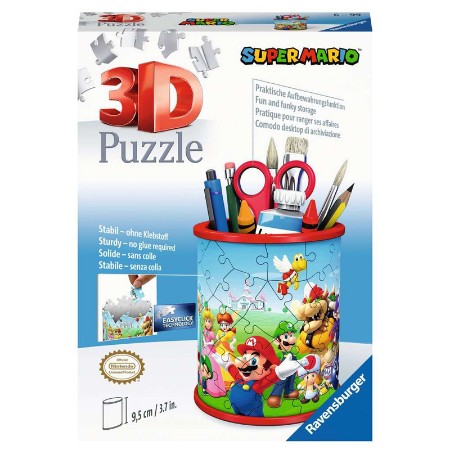 Puzzleball 3D Portapenne Super Mario della Ravensburger