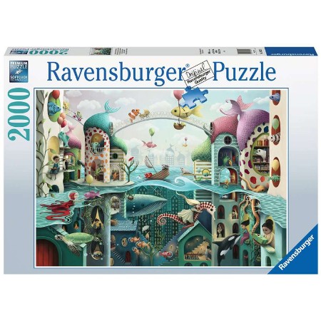 Puzzle 2000 Se I Pesci Potessero Camminare della Ravensburger