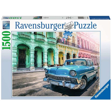 Puzzle 1500 Automobile a Cuba della Ravensburger