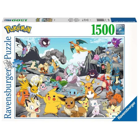 Puzzle 1500 Pokemon Classics della Ravensburger