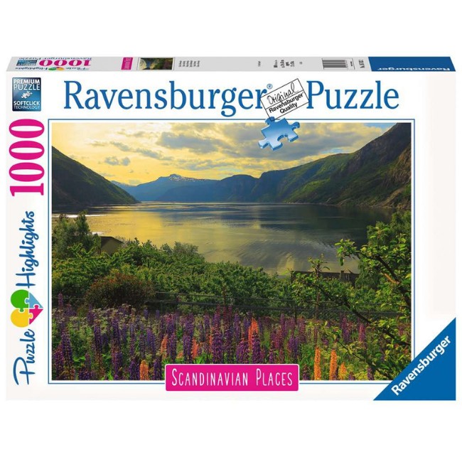 Puzzle 1000 Fiordo in Norvegia della Ravensburger