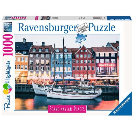 Puzzle 1000 Copenhagen Danimarca della Ravensburger