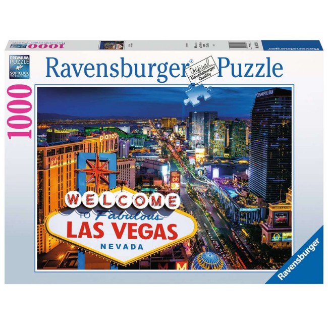 Puzzle 1000 Las Vegas della Ravensburger