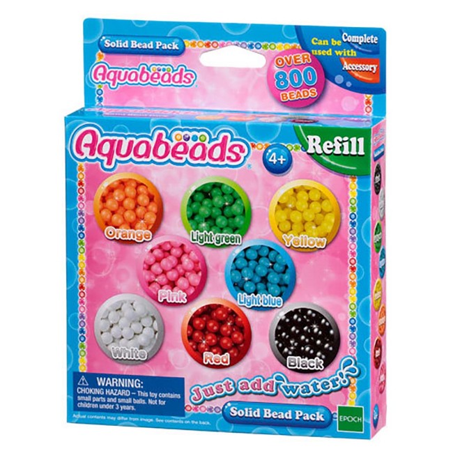 Aquabeads Scatola Perline Solide