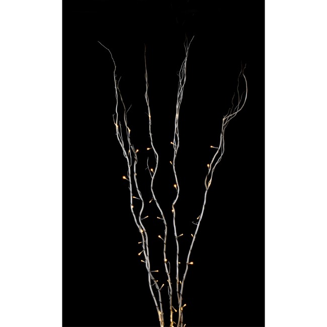 Rami Luminosi 50 Led Luce Fissa con Batteria 120 cm Prequ