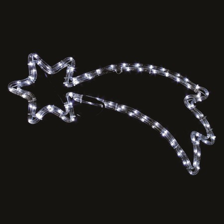 Stella Cometa Luminosa a LED Luce Fredda 66 cm Prequ