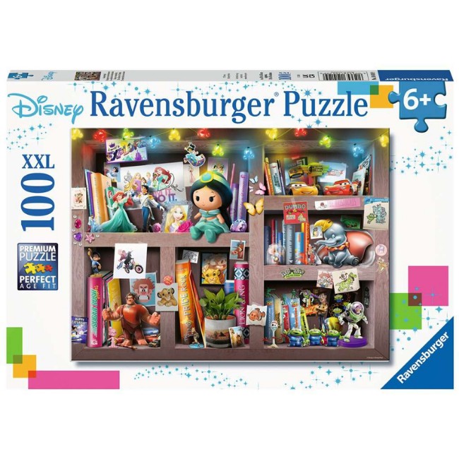 Puzzle 100 Disney lo Scaffale del Collezionista
