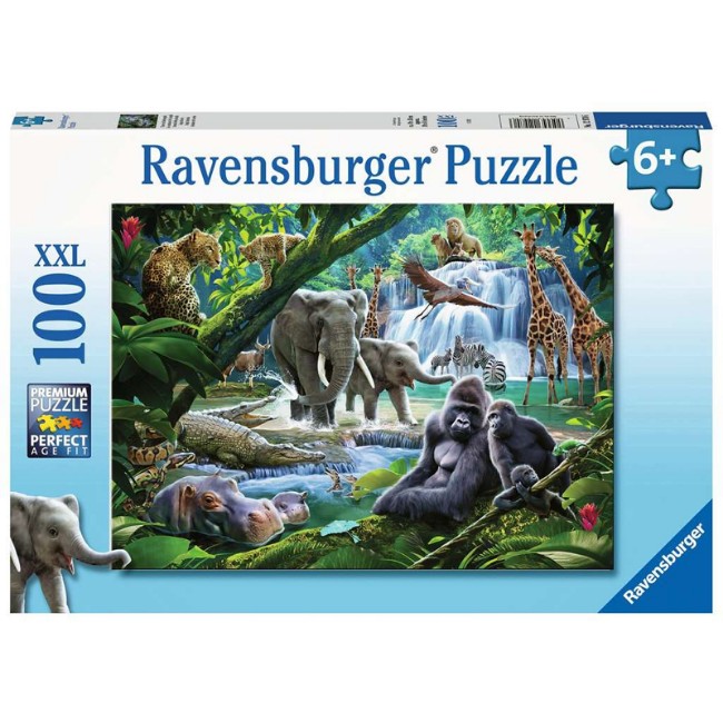 Puzzle 100 Animali della Giungla della Ravensburger