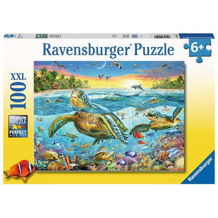 Puzzle 100 Tartarughe Marine della Ravensburger