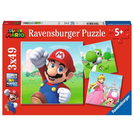 Puzzle 3X49 Super Mario della Ravensburger