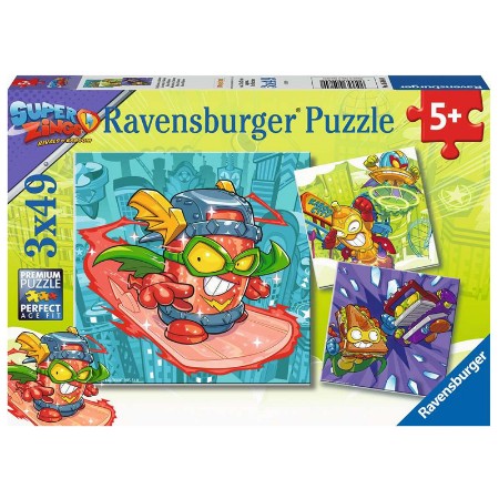Puzzle 3X49 Super Zings della Ravensburger