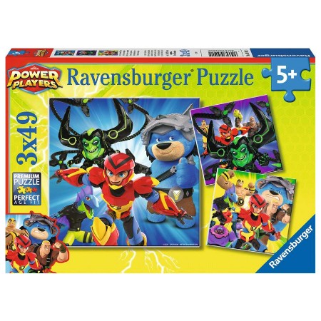Puzzle 3X49 Power Players della Ravensburger