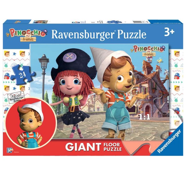 Clementoni Peppa Pig puzzle da pavimento, 40 pezzi - Giochi Puzzle