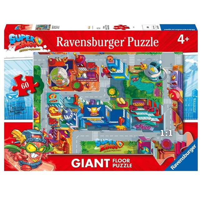 Puzzle 60 Super Zings della Ravensburger