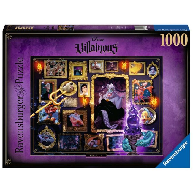 Puzzle 1000 Villainous: Ursula della Ravensburger