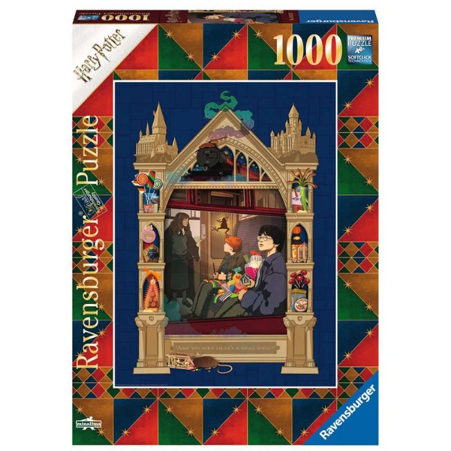 Puzzle 1000 Harry Potter C Book Editon di Ravensburger