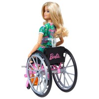 Barbie Fashionista Sedia a Rotelle della Mattel