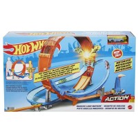 Schianti Acrobatici del Loop Gigante Hot Wheels della Mattel