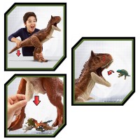 Jurassic World Carnotauro Toro Super Colossale della Mattel
