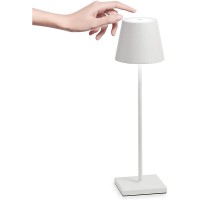 Poldina Pro Lampada da Tavolo Zafferano Bianca