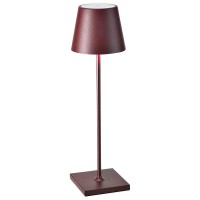 Lampada da Tavolo Poldina Zafferano Bordeaux