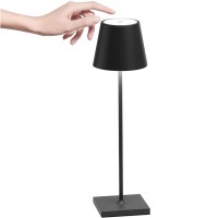 Lampada da Tavolo Poldina Grigio Scuro