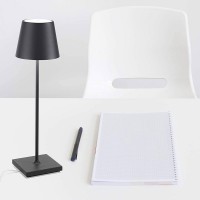 Lampada da Tavolo Poldina Grigio Scuro