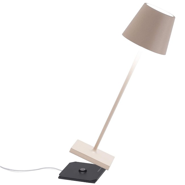 Lampada da Tavolo Poldina Zafferano Sabbia