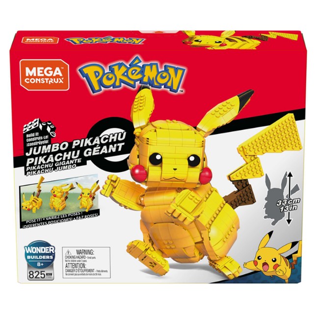 Pokémon Pikachu Gigante della Mega Blok