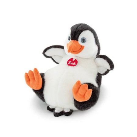 Peluche Pinguino Pino Sdraiato M 27cm